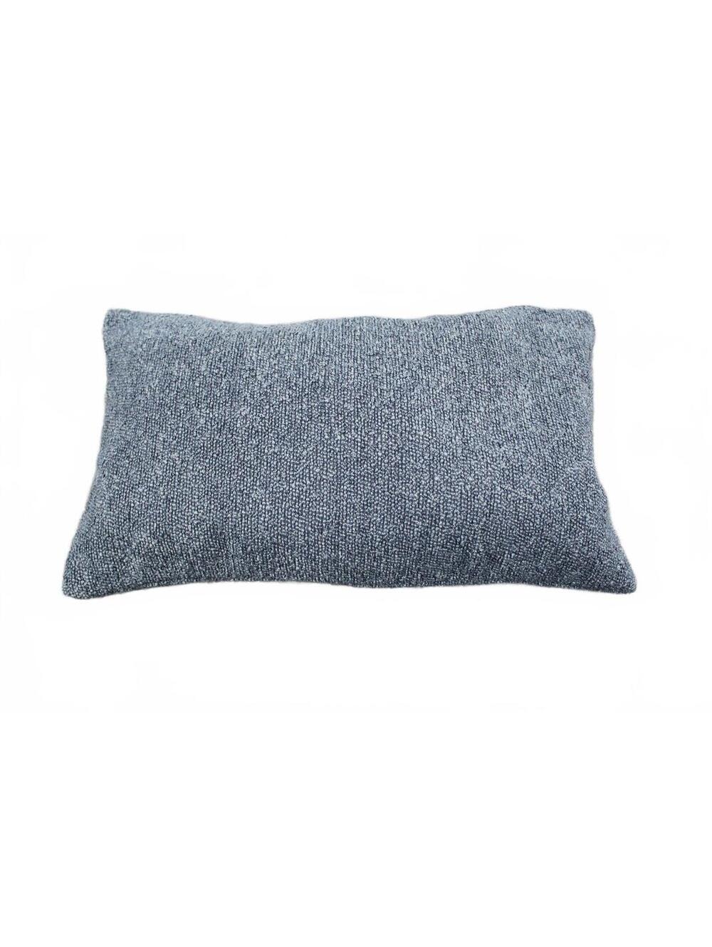 Gray Rectangular Throw Pillow Cover - Lumbar Accent 12x20